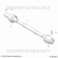 TRASMISSIONE, FRONT PROP SHAFT