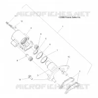 FRENO POSTERIORE CALIPER