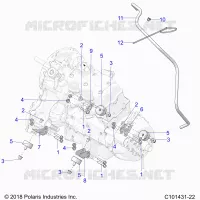 ENGINE, MOUNTING AND TRASMISSIONE MOUNTING