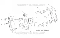 FRENO POSTERIORE CALIPER