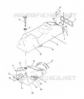 SEDE/SERBATOIO DI GAS ASSEMBLY 500 (4921252125005A)