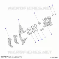 FRENO ANTERIORE CALIPER