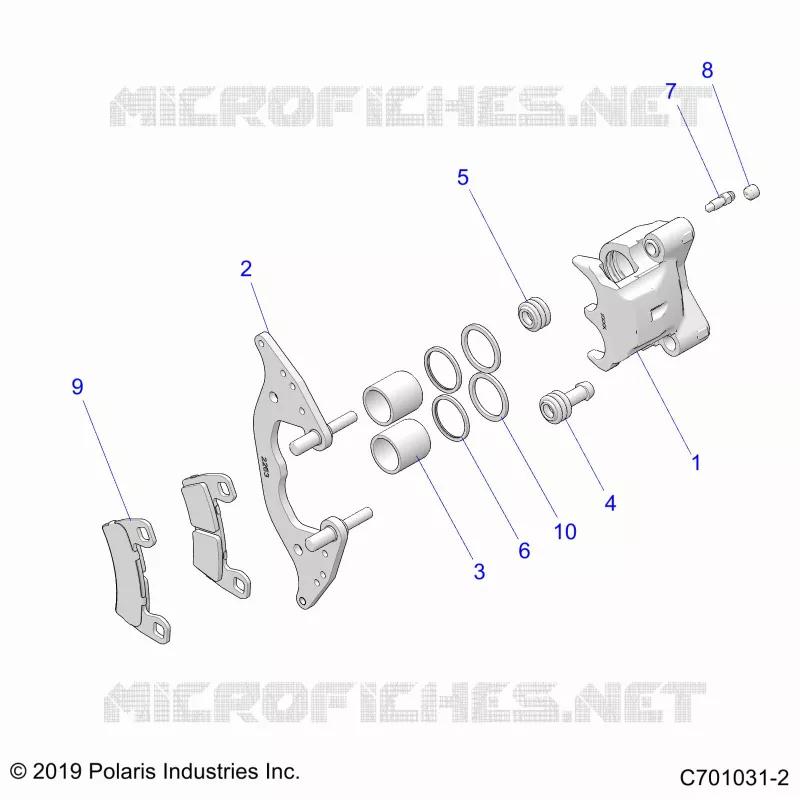 FRENO ANTERIORE CALIPER