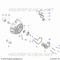 ENGINE, SISTEMA DI RAFFREDDAMENTO AND WATER PUMP