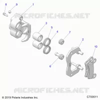 BRAKES, PINZA POSTERIORE