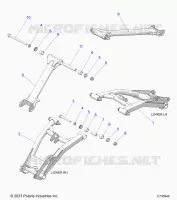 SOSPENSIONE POSTERIORE CONTROL ARMS