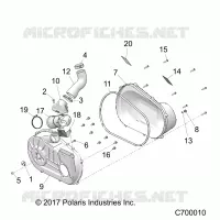TRASMISSIONE, CLUTCH COVER AND DUCTING