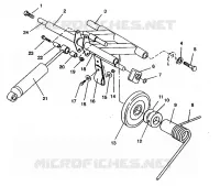 POSTERIORE COPPIA ARM 500 EFI 0942774 and  EFI SKS 0942574 (49274127410026)