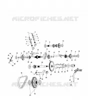 SCATOLA DEGLI INGRANAGGI (INTERNAL COMPONENTS)