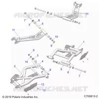 SOSPENSIONE POSTERIORE CONTROL ARMS