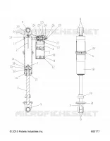 SUSPENSION, IFS SHOCK, HI LO ADJ., SNOW CHECK OPTION (7044384)