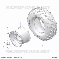 RUOTAS, REAR TIRE