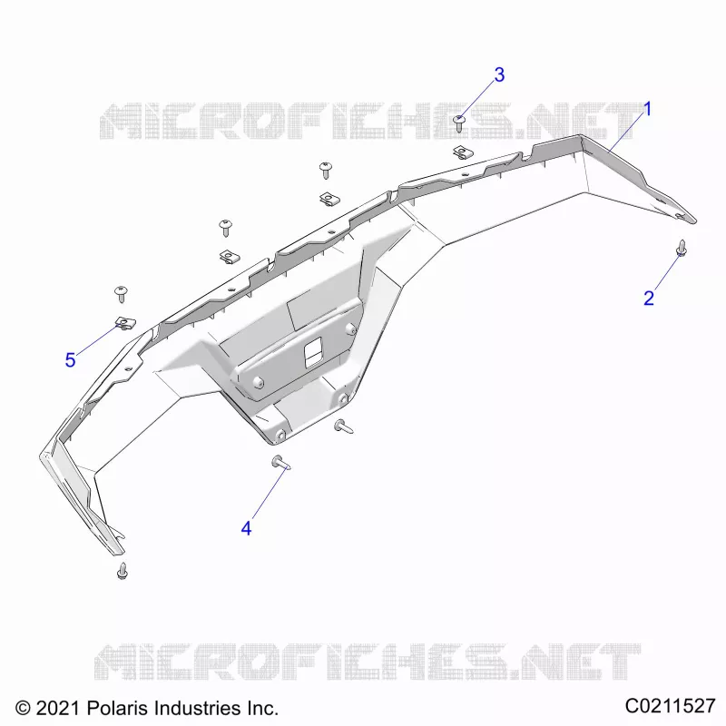 CARROZZERIA POSTERIORE BUMPER