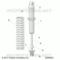 SUSPENSION, SHOCK, IFS