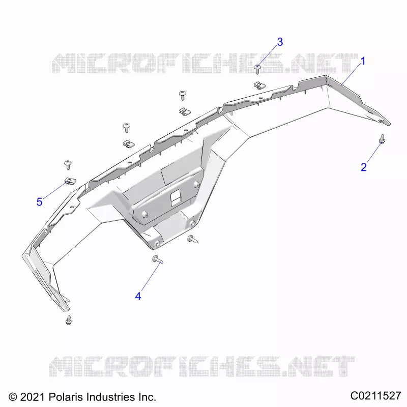 CARROZZERIA POSTERIORE BUMPER