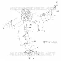 MOTORE, CARBURATORE LOWER