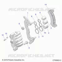 FRENO ANTERIORE CALIPER