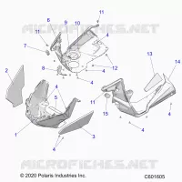 NOSEPAN ASM./FENDERS