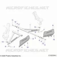 SUSPENSION, A-ARM AND PAVONEGGIARSI MOUNTING