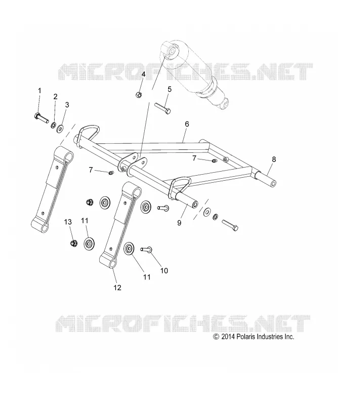 SUSPENSION, ANTERIORE COPPIA ARM