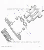 FRENO ANTERIORE CALIPER