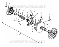 TRASMISSIONE FRIZIONE ASSEMBLY 440 E942760 and 440 SKS E942560 (49273927390027)
