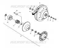 FRIZIONE DRIVEN ASSEMBLY 2X4 350L W937539 (4924032403021A)