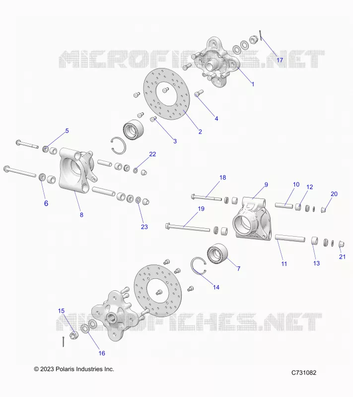SUSPENSION, PORTAPACCHI POSTERIORE