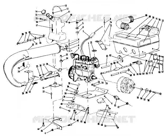 MONTAGGIO DEL MOTORE (400) (4910941094021A)