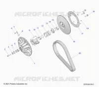 TRASMISSIONE, SECONDARY CLUTCH