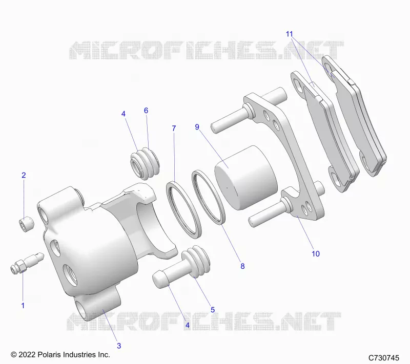 BRAKES, PINZA POSTERIORE