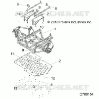 CHASSIS, TELAIO PRINCIPALE AND SKID PLATES