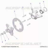 SOSPENSIONI ANTERIORI CARRIER- Z21N4E99AC/AK/BC/BK/K99AP/AG/BG/BP (C0704127-2)
