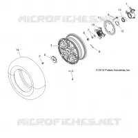 RUOTE, FRONT and HUB