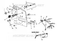 CONSOLE WIDETRAK GT 0962061 AND EUROPEAN WIDETRAK GT E962061 (4931623162A013)