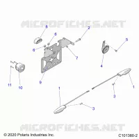 ELETTRICO, TURN SIGNALS, HORN, AND LICENSE PLATE LIGHT