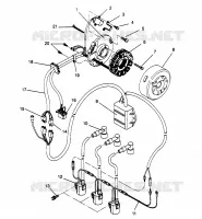 MAGNETO 600 XCR 0961676 AND EUROPEAN 600 XCR E961676 (4932123212C014)