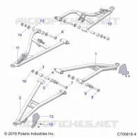 SOSPENSIONI ANTERIORI CONTROL ARMS