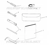 KIT DI STRUMENTI XLT RMK 0960956, XLT SKS 0960556 and EUROPEAN XLT SKS E960556 (4931813181D003)