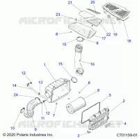 ENGINE, PRESA D'ARIA SYSTEM