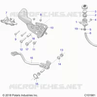 BRAKES, BRAKE PEDAL AND CILINDRO PRINCIPALE