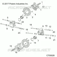 SUSPENSION, PORTAPACCHI POSTERIORE