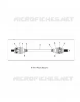TRASMISSIONE, FRONT HALF SHAFT
