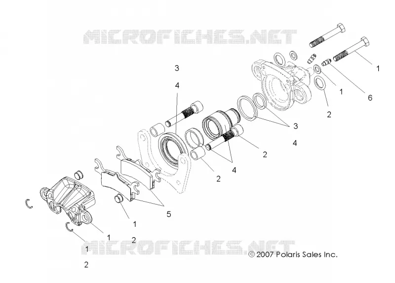 FRENO POSTERIORE CALIPER