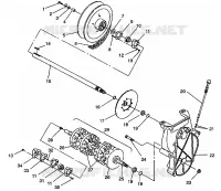 TRASMISSIONE ASSEMBLY XLT E940767,  XLT SP E940667    XLT SKS E940567 (49274227420018)