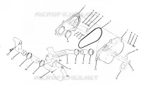 COPERCHIO FRIZIONE ASSEMBLY 250 4x4 / W928127 (4922872287B006)