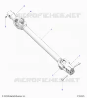 TRASMISSIONE, FRONT PROP SHAFT