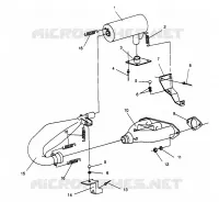 IMPIANTO DI SCARICO 600 XCR 0961676 and EUROPEAN 600 XCR E961676 (4932123212C002)