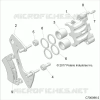 FRENO ANTERIORE CALIPER