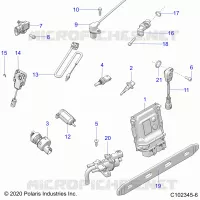 ELETTRICO, SWITCHES, SENSORS, ECU AND CONTROL MODULES